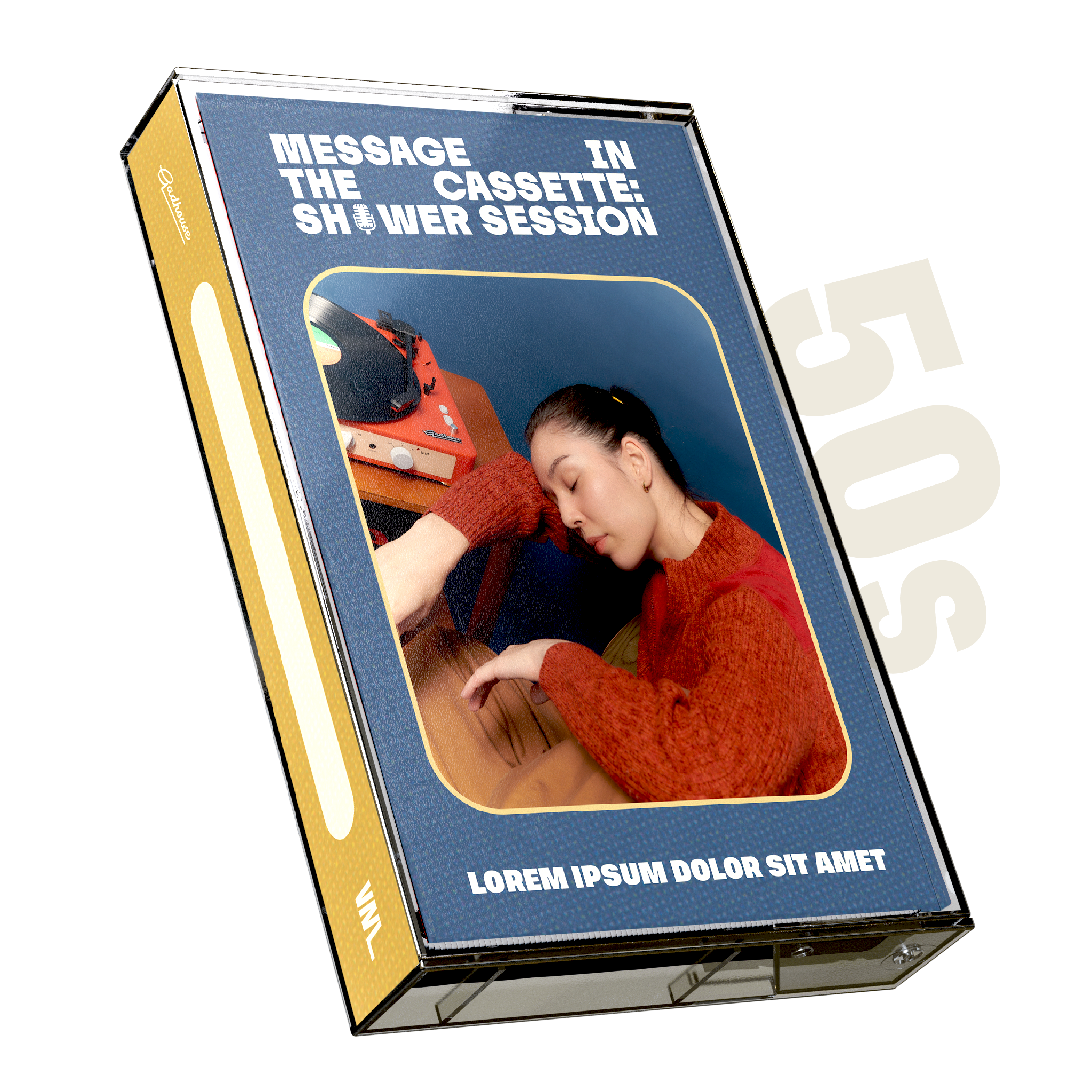 50s cassette design preview